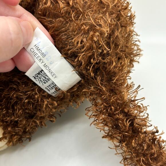 Ganz - Webkinz - HM080 - Cheeky Monkey - No Code/Tag - Monkey - Curly Hair Plush - Picture 6 of 11